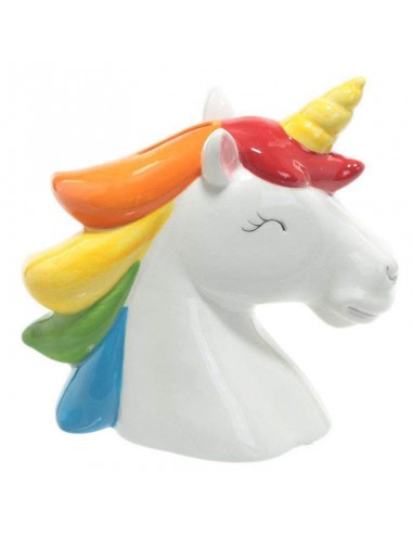 Tirelire  Tête De Licorne Arc-En-Ciel store