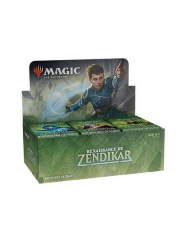 Wizards of the Coast - Magic the Gathering - Boites de Boosters - La Renaissance de Zendikar (Français) 2 - 3 jours ouvrés.