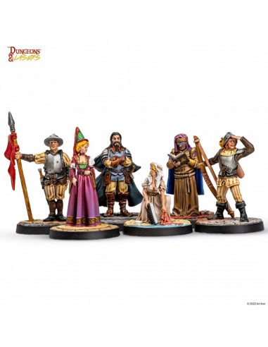 Dungeons & Lasers - Figurines- Les habitants de la cité en ligne des produits 