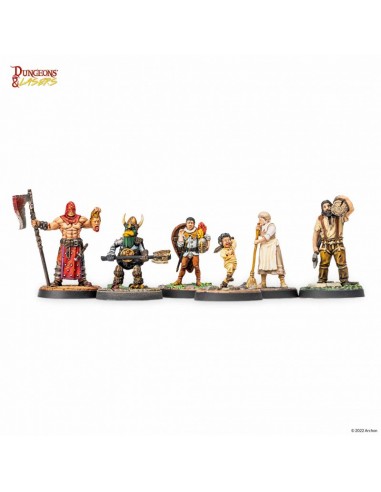 Dungeons & Lasers - Figurines - Pack de personnages non joueurs l'évolution des habitudes 