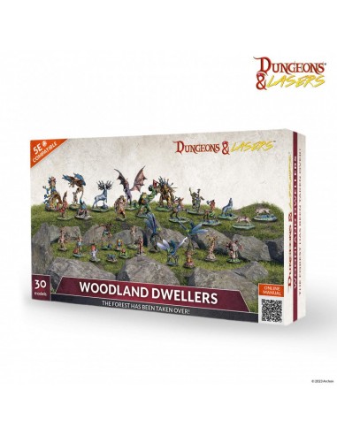 Dungeons & Lasers - Figurines - Woodland Dwellers sur le site 