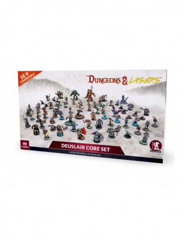 Dungeons & Lasers - Figurines- Deuslair - Core set shop