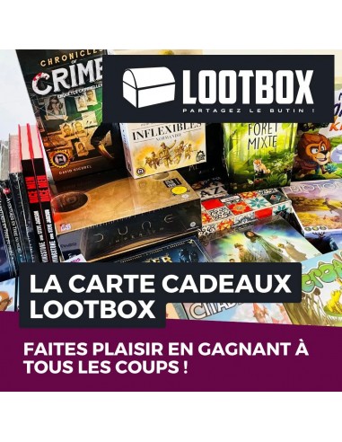 La carte cadeau Lootbox Venez acheter