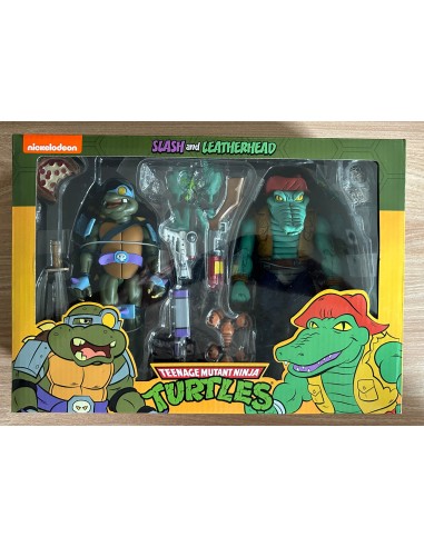 TMNT - Les Tortues Ninja - Animated - SLASH & LEATHERHEAD JUSQU'A -70%! 