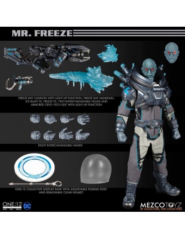 DC Comics Batman - Mezco One : 12 Collective - Figurine de Mr Freeze soldes