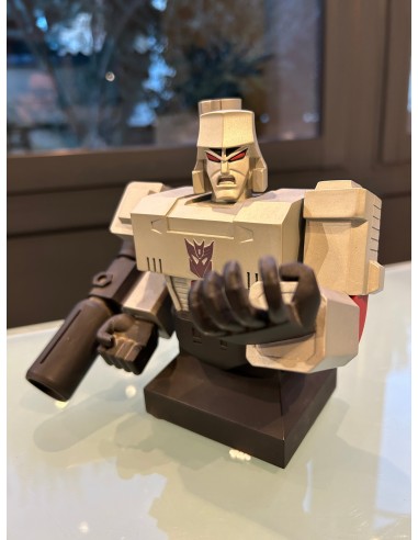 TRANSFORMERS - Buste numéroté de MEGATRON - en résine 15 cm - ***Occasion*** votre restaurant rapide dans 