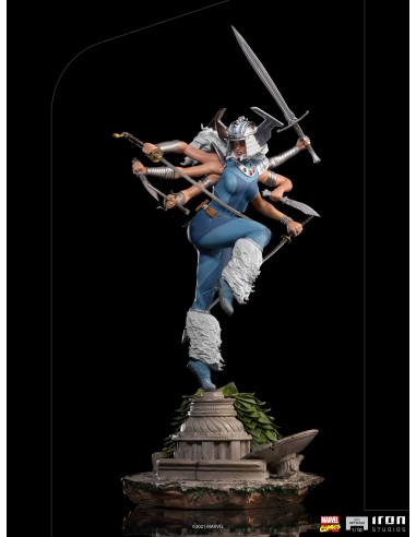 Marvel Comics - Statuette 1/10 Deluxe BDS Art Scale Spiral (X-Men) - 32 cm rembourrage situé sous