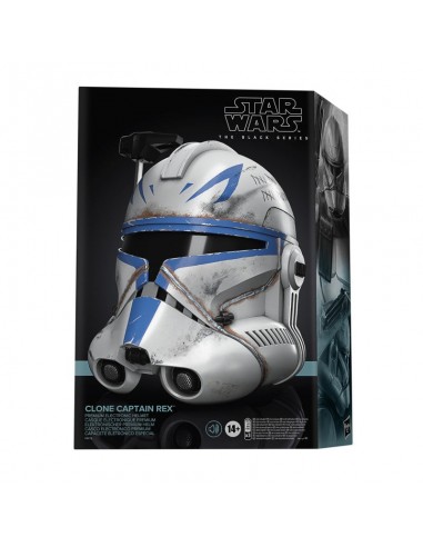 STAR WARS : AHSOKA - Black Series - Casque électronique du CLONE CAPTAIN REX helmet shop