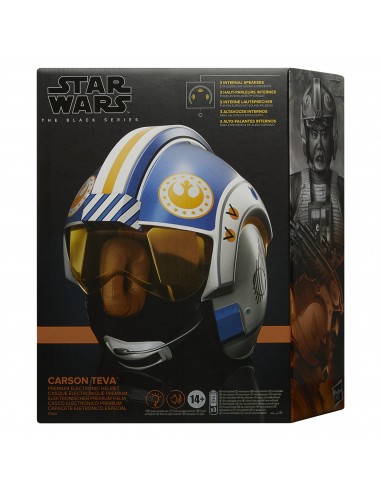 STAR WARS : THE MANDALORIAN - Black Series - CASQUE de CARSON TEVA PILOTE DE X-WING helmet livraison gratuite