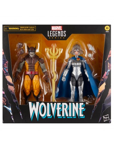 Marvel Legends - Série X-Men - Pack de 2 figurines LILANDRA & BROOD WOLVERINE shop