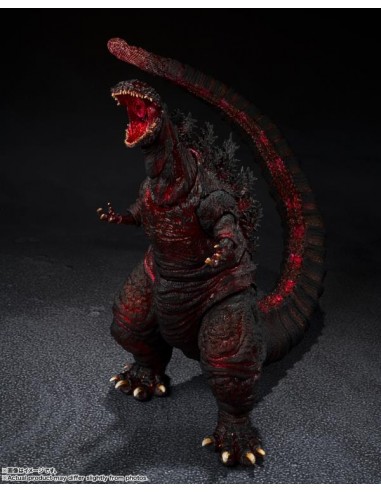 SHIN GODZILLA  - S.H. Monsterarts - Figurine de GODZILLA (2016) - Version "The Fourth Night Combat" outlet