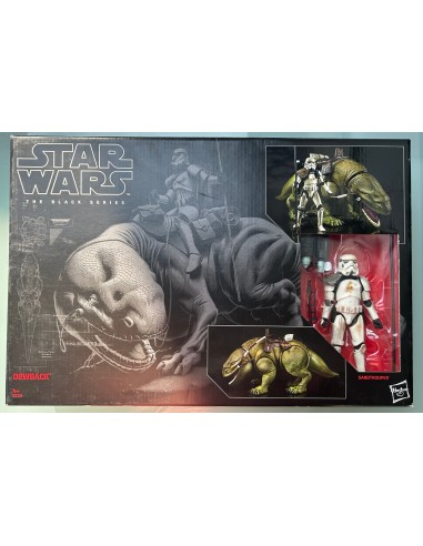 STAR WARS - The Black Series - DEWBACK & SANDTROOPER solde