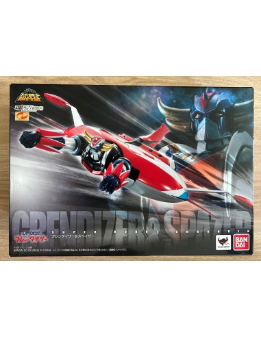 GOLDORAK Grendizer - GOLDORAK & SOUCOUPE SPAZER - Super Robot Chogokin - Métal de votre