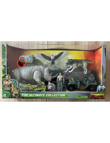 JUMANJI - Coffret The Ultimate Collection - Figurine de THE ROCK Dwayne Johnson destockage