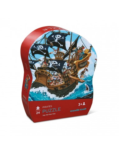 Piratenpuzzle  Crocodile Creek basket pas cher