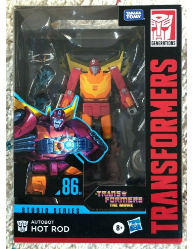 TRANSFORMERS The Movie - STUDIO SERIES 86 - Autobot HOT ROD Livraison rapide