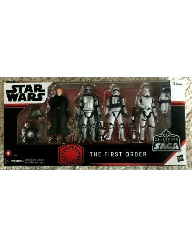 STAR WARS - The First Order - Battle Pack 6 figurines Hux, Phasma HASBRO - Neuf Fin de série