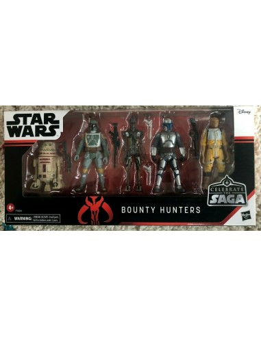 STAR WARS - Pack BOUNTY HUNTERS - 5 figurines Boba Fett IG-88 Bossk Jango acheter