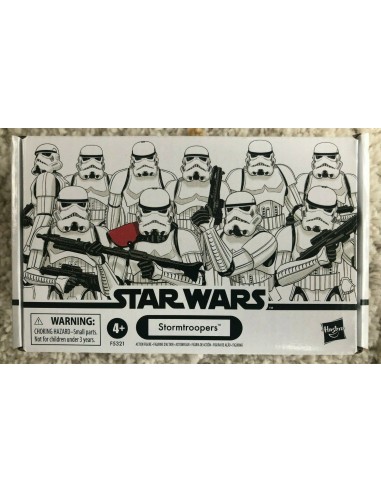 STAR WARS - The Vintage Collection - Pack de 4 Stormtroopers - Exclusivité HASBRO PULSE - Rare ! d'Europe débarque