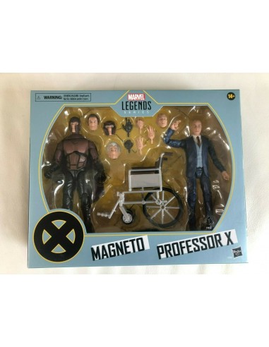 Marvel Legends - Pack de 2 figurines PROFESSEUR X & MAGNETO - MCU - Neuf HASBRO livraison et retour toujours gratuits