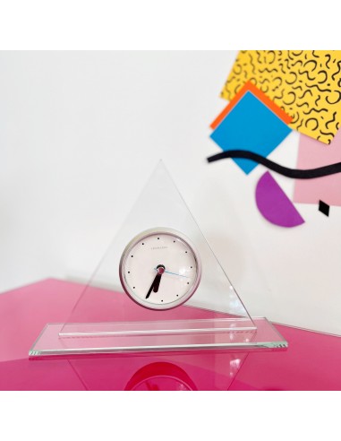 Horloge pyramidale en verre store