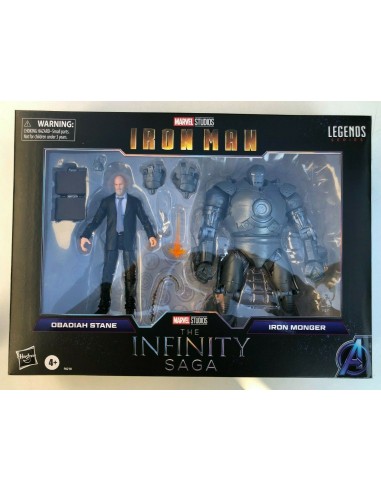 Marvel Legends - The Infinity Saga - OBADIAH STANE & IRON MONGER Véritable concentré