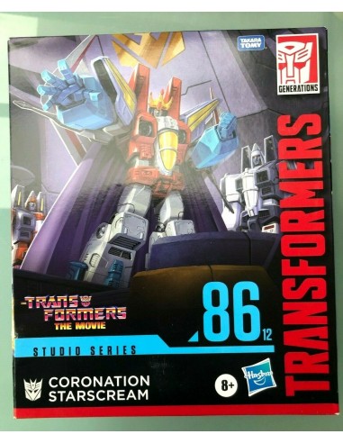 Transformers The Movie - Studio Series 86-12 Leader CORONATION STARSCREAM livraison et retour toujours gratuits