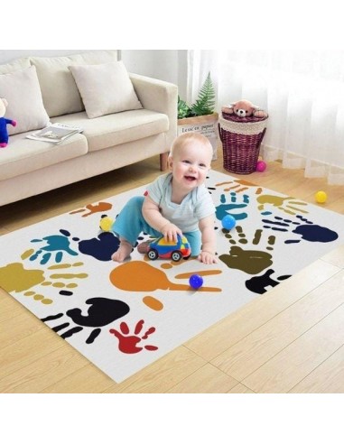 Tapis de jeu Empreinte Multicolore Amélioration de cerveau avec