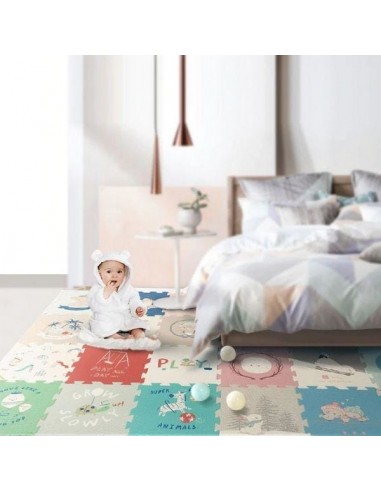 Tapis de jeu bébé Puzzle de France