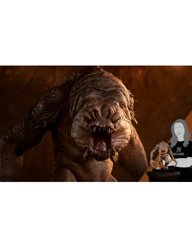 STAR WARS - Statue du RANCOR - 40,6 cm x 38,1 cm x 30,5 cm - Résine 2 - 3 jours ouvrés.