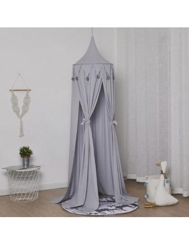 Ciel de Lit bébé Gris en stock