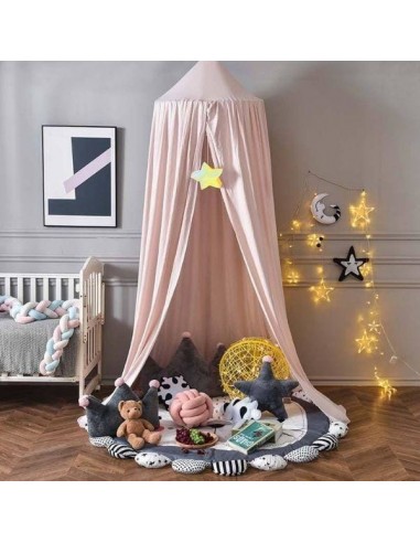 Ciel de Lit bébé Beige rosé de pas cher