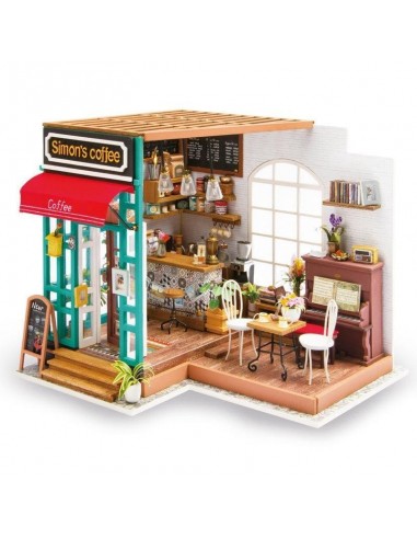 Maison Miniature Kit Café Chez Simon En savoir plus