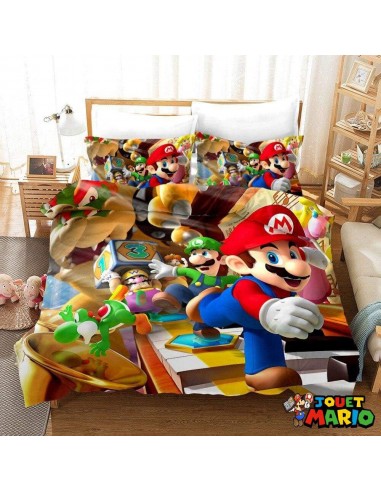 Housse de couette Mario 2 personnes En savoir plus