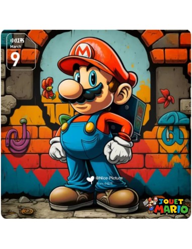 Peinture diamant figurine personnage Mario en ligne des produits 