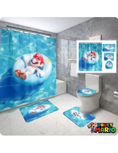 Rideau de douche Mario 2024