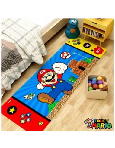 Tapis enfant Mario l'évolution des habitudes 