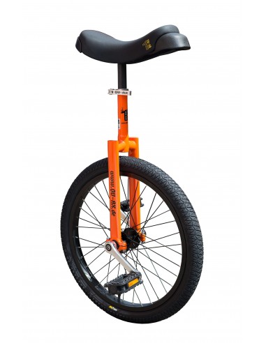 QU-AX Monocycle LUXUS orange 20 pouces 50cm ou a consommer sur place