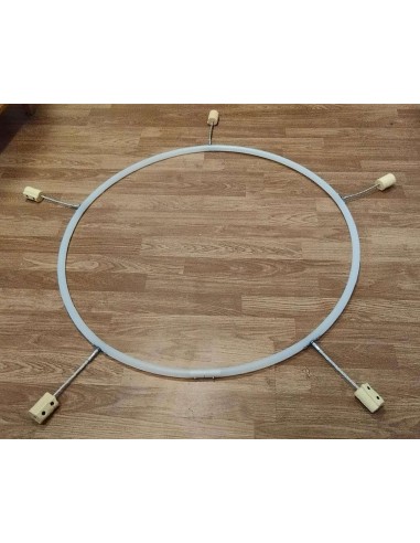 Hula hoop de feu 80cm x 20mm pliable, meches x 5 la livraison gratuite