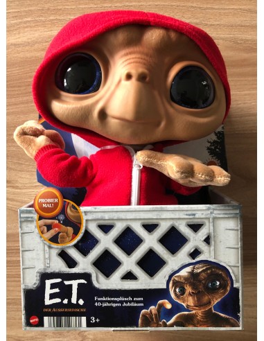 E.T. l'extra-terrestre - Peluche parlante (en allemand) spécial 40ème anniversaire - 26 cm ouvre sa boutique