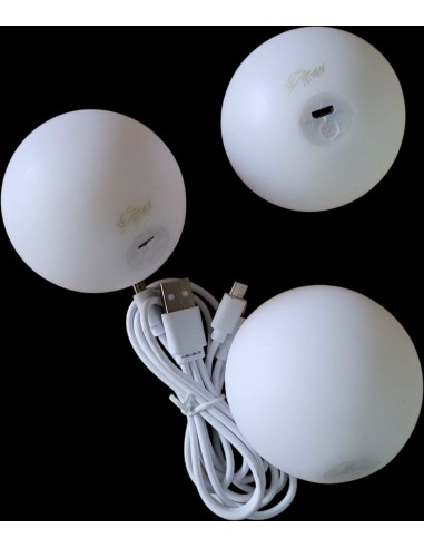 KIT 3 BALLES DE JONGLAGE LUMINEUSE À LEDS GLOW.O SIGNÉE WES PEDEN Pour