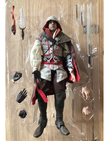 ASSASSIN'S CREED 2 - Figurine de EZIO AUDITORE - VGM12 - HOT TOYS - OCCASION solde