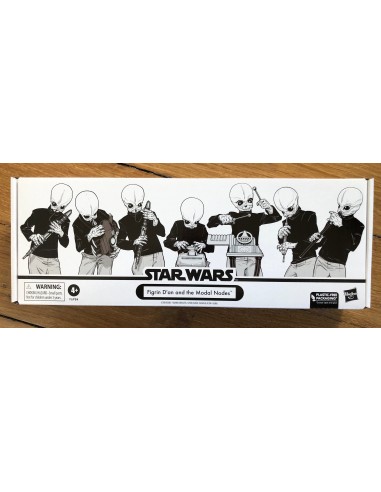 STAR WARS - TVC The Vintage Collection - FIGRIN D'AN THE AND MODAL NODES - Coffret 7 figurines hantent personnes